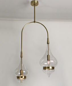 Double Crate Oriental Turkish Hanging Lamp