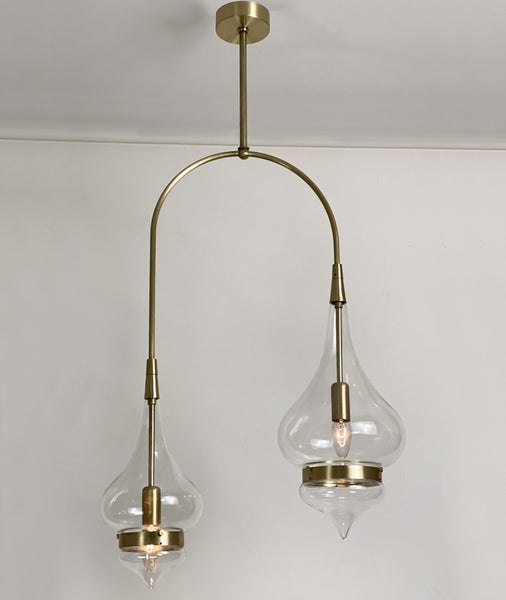 Double Crate Oriental Turkish Hanging Lamp