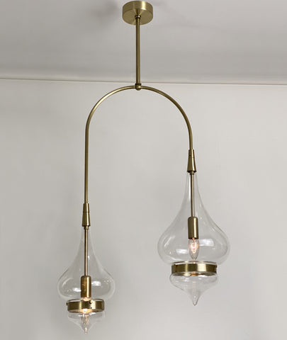 Double Crate Oriental Turkish Hanging Lamp