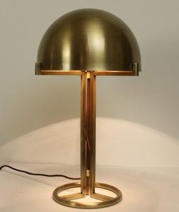 Brass table lamp